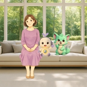 AIモコ・チロル・スミレおばちゃん